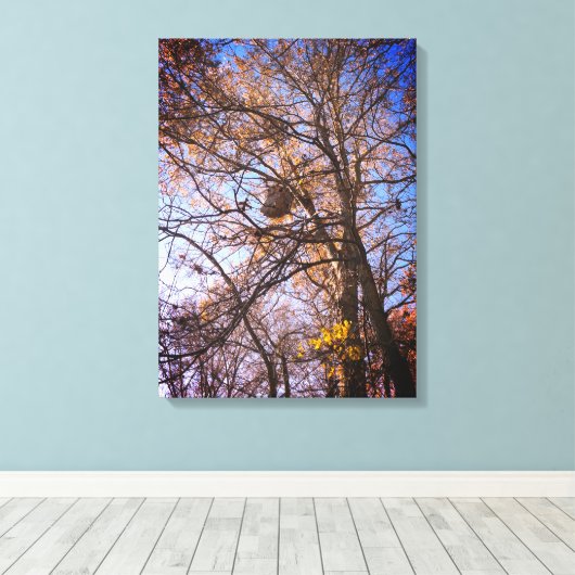 Hornets Nest op canvas (Insitu (Houten vloer))