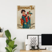 Hornimans Tea~Strong~Pure~Fragrant~Delicious 1898 Poster (Thuiskantoor)