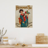 Hornimans Tea~Strong~Pure~Fragrant~Delicious 1898 Poster (Keuken)
