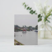 Horning Aan De Rivier Bure Briefkaart (Staand voorkant)
