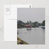 Horning Aan De Rivier Bure Briefkaart (Voorkant / Achterkant)