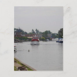 Horning Aan De Rivier Bure Briefkaart