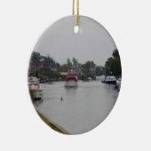 Horning aan de rivier Bure Keramisch Ornament (Rechts)