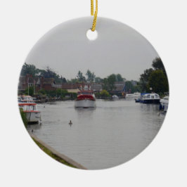 Horning aan de rivier Bure Keramisch Ornament