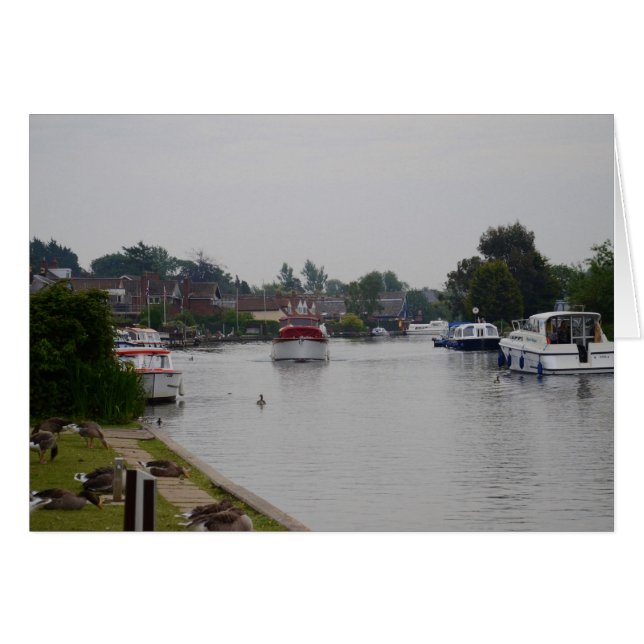 Horning aan de rivier de Bure (Voorkant Horizontaal)