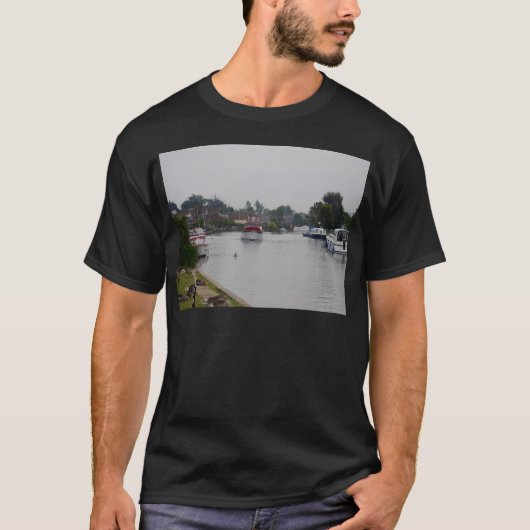 Horning aan de rivier de Bure T-shirt (Voorkant)
