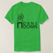 Horns Down 1 T-shirt (Design voorkant)
