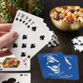 "HORNS DOWN" grappig Pokerkaarten (Insitu)