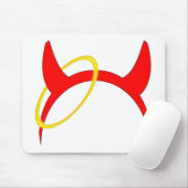 Horns en Halo Mousepad Muismat (Met muis)