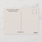 Hornsby Railway Station Australië Briefkaart (Achterkant)