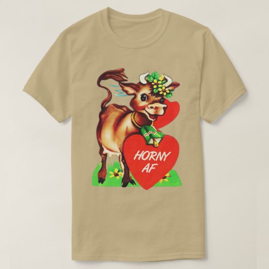 HORNY AF T-SHIRT (Design voorkant)