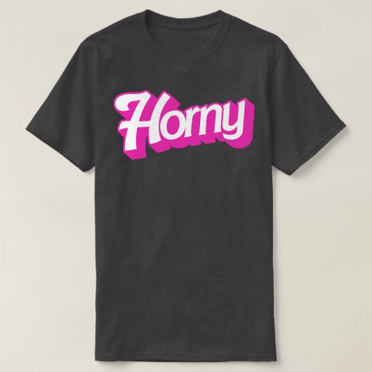 Horny T-shirt (Design voorkant)