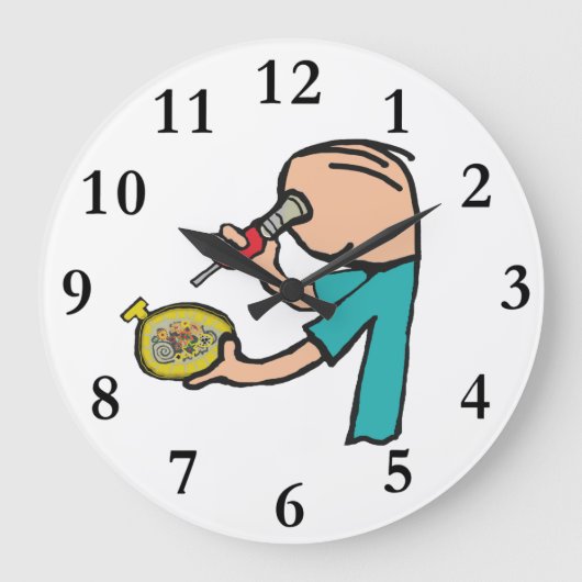 Horologie Grote Klok (Voorkant)
