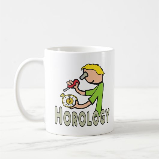 Horologie Koffiemok (Links)