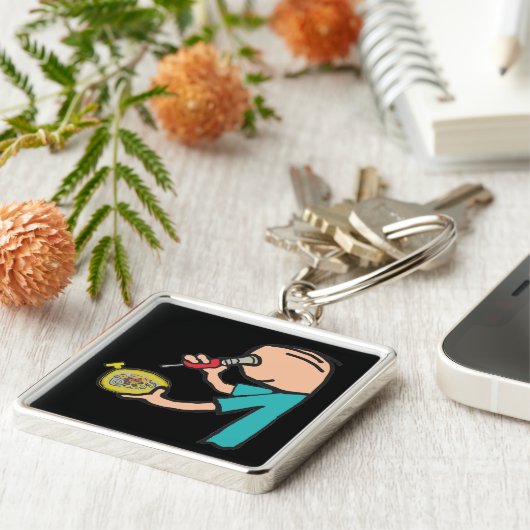 Horologie Sleutelhanger (Zijkant)