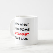 horoloog, geweldige koffiemok (Voorkant links)