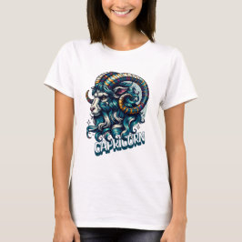 Horoscoop astrologisch teken Steenbok T-shirt