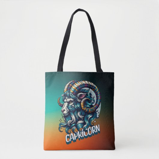 Horoscoop astrologisch teken Steenbok Tote Bag (Voorkant)