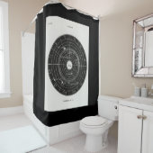 Horoscoop, Dierenriem, Astrologie, Fleece Douchegordijn (In situ)