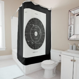 Horoscoop, Dierenriem, Astrologie, Fleece Douchegordijn