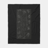 Horoscoop, Dierenriem, Astrologie, Sterren, Vissen Fleece Deken (Voorkant)