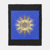 Horoscoop, dierenriem, astrologie, vissen, hekseri fleece deken (Voorkant)