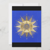 Horoscoop, dierenriem, astrologie, vissen, hekseri kaart (Voorkant)