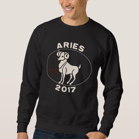 Horoscoop Dierenriem teken Ram Aries 2017 Trui (Voorkant)