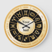 Horoscoop Mandala Grote Klok (Voorkant)
