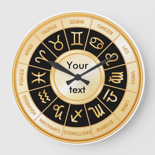 Horoscoop Mandala Grote Klok (Voorkant)