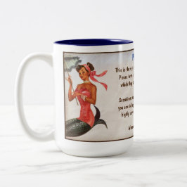 Horoscoop: PISCES (G-rating) Tweekleurige Koffiemok