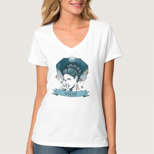 Horoscoop - SCHORPIOEN T-shirt (Voorkant)