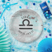 Horoscoop Sign Libra Astrology Zodiac Papieren Bordje (Feest)
