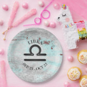 Horoscoop Sign Libra Astrology Zodiac Papieren Bordje (Feest)
