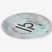 Horoscoop Sign Libra Astrology Zodiac Papieren Bordje (Gekanteld)