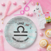 Horoscoop Sign Libra Astrology Zodiac Papieren Bordje (Feest)