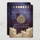 Horoscoop Sterrenbeeld Mystieke Verjaardag Kaart (Voorkant / Achterkant)