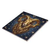 Horoscoop Sterrenbeeld Ram | Astrologie Kunst Tegeltje (Zijkant)