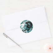 Horoscoop-teken Aries Ronde Sticker (Envelop)