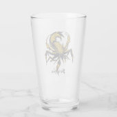 Horoscoop teken Schorpioen Glas (Achterkant)