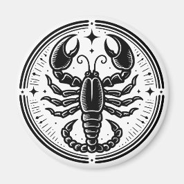 Horoscoop Teken Schorpioen Symbool Magneet