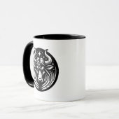 Horoscoop Teken Stier Symbool en Eigenschappen Mok (Voorkant links)