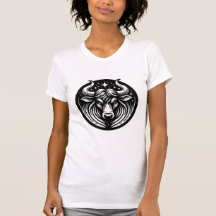 Horoscoop Teken Stier Symbool T-shirt