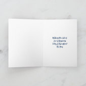 Horoscoop Teken Tweeling Gepersonaliseerde Verjaar Kaart (Binnen)