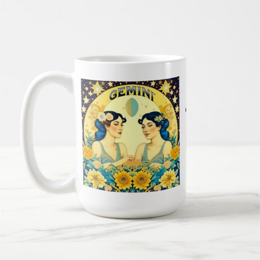  Horoscoop Teken Tweelingen Celestial Koffiemok (Links)