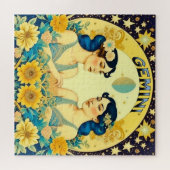 Horoscoop Teken Tweelingen Celestial Legpuzzel (Horizontaal)