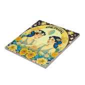  Horoscoop Teken Tweelingen Celestial Tegeltje (Zijkant)