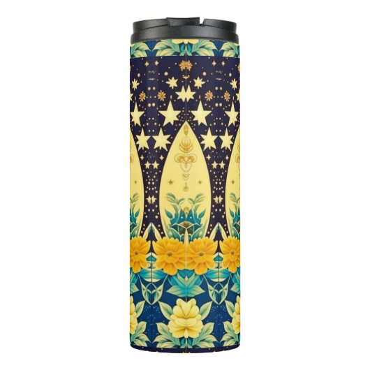 Horoscoop Teken Tweelingen Celestial Thermosbeker (Achterkant)