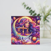 Horoscoop Teken Weegschaal Zodiac Etherische Mysti (Staand voorkant)