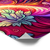 Horoscoop Teken Weegschaal Zodiac Etherische Mysti Poster (Hoek)